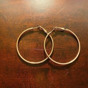 Hoop earrings
